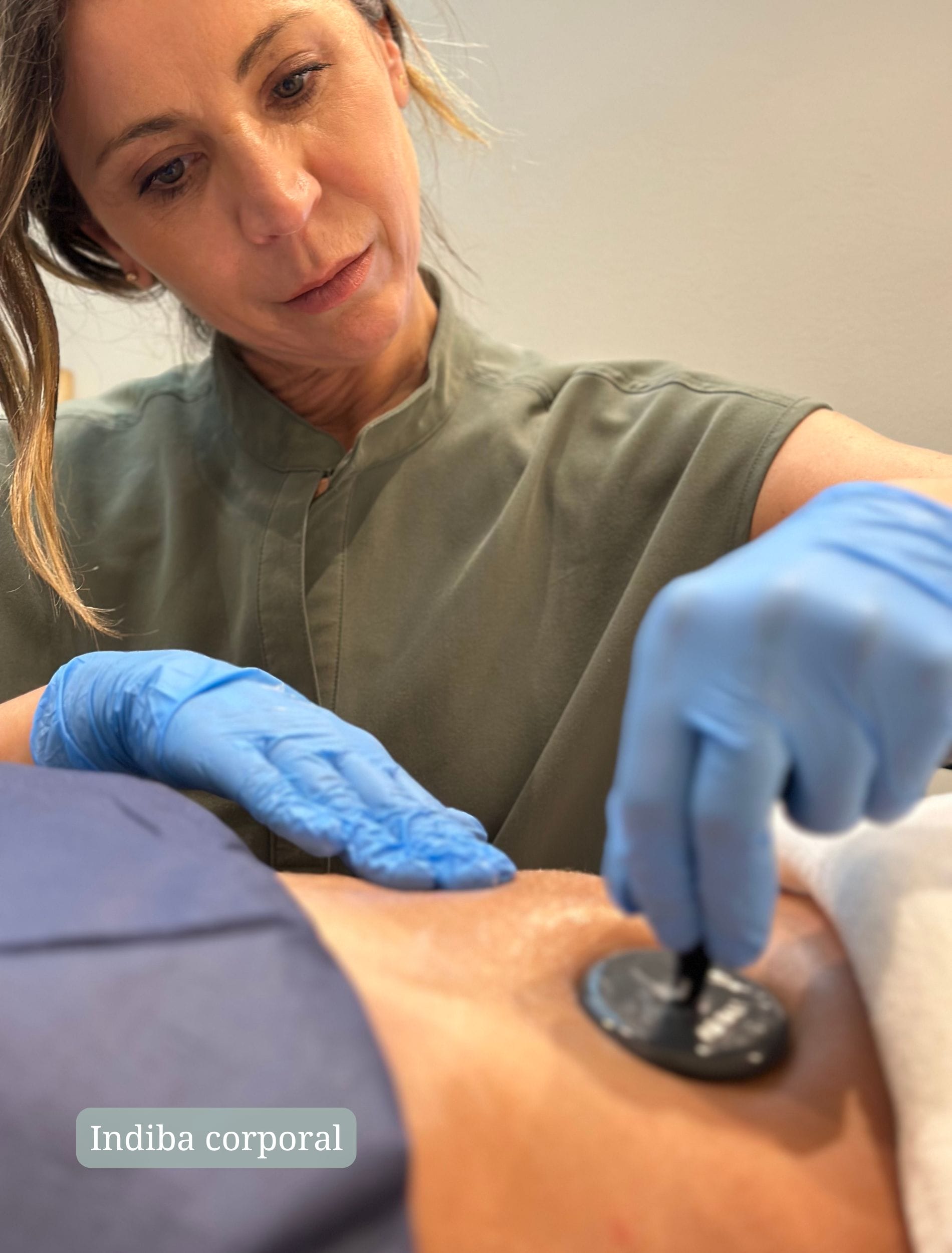 Tratamiento corporal con radiofrecuencia